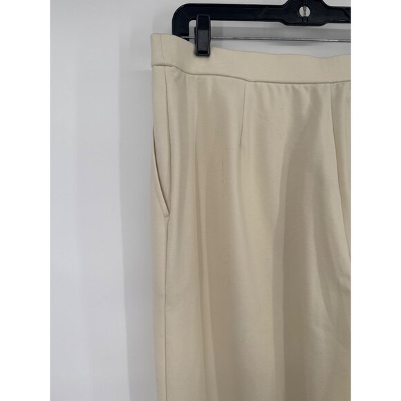 Eileen Fisher Womens Tencel Blend Pleated Pants Large - Picture 3 of 9
